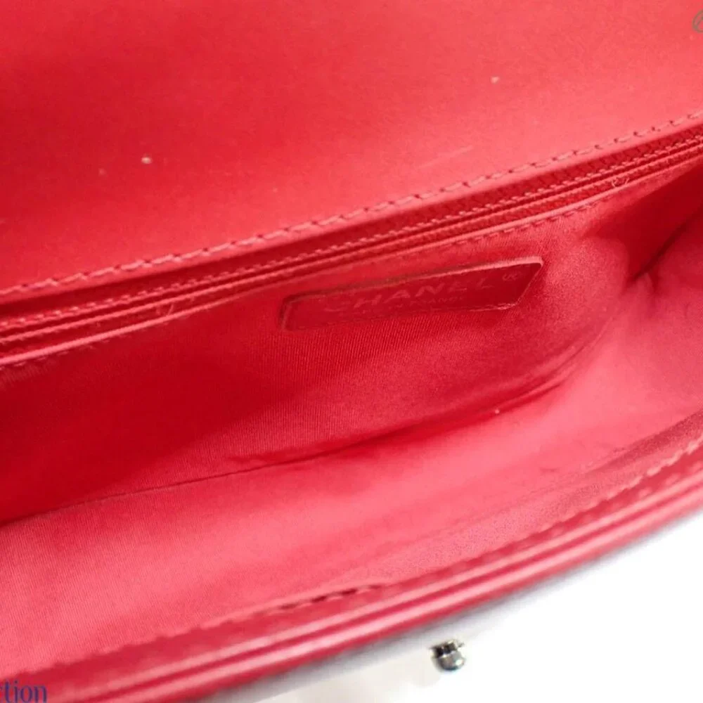 Chanel Red Boy Bag 21 Series (shown live) - Picture 11 of 14